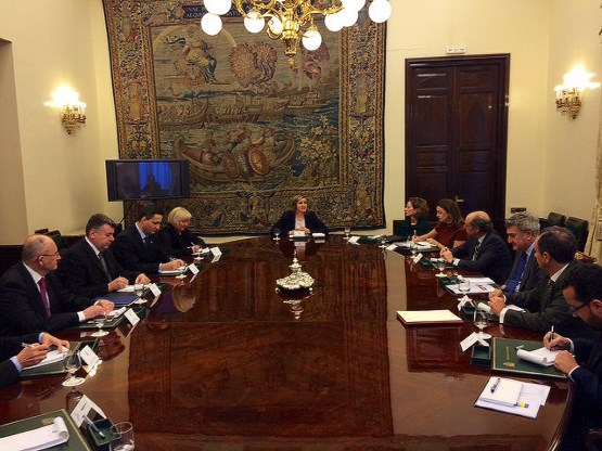 Meeting of the Members of the Collegium of the House of Representatives with the Speaker of the Congress of Representatives of the Kingdom of Spain